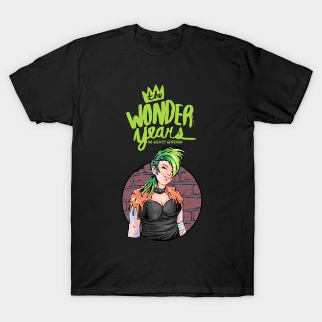 The Wonder Years Wyatt’s Song T-Shirt by NEW ANGGARA